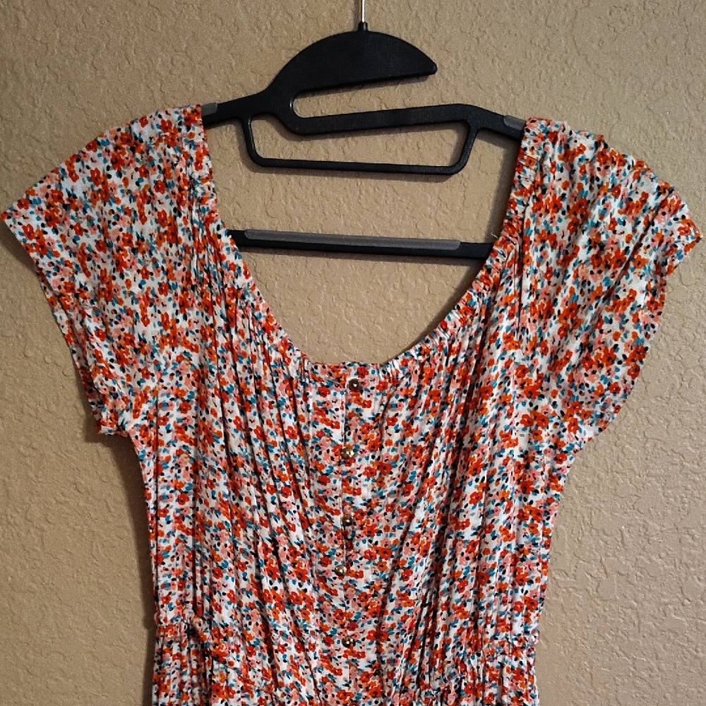 Floral Print Women's Dress
